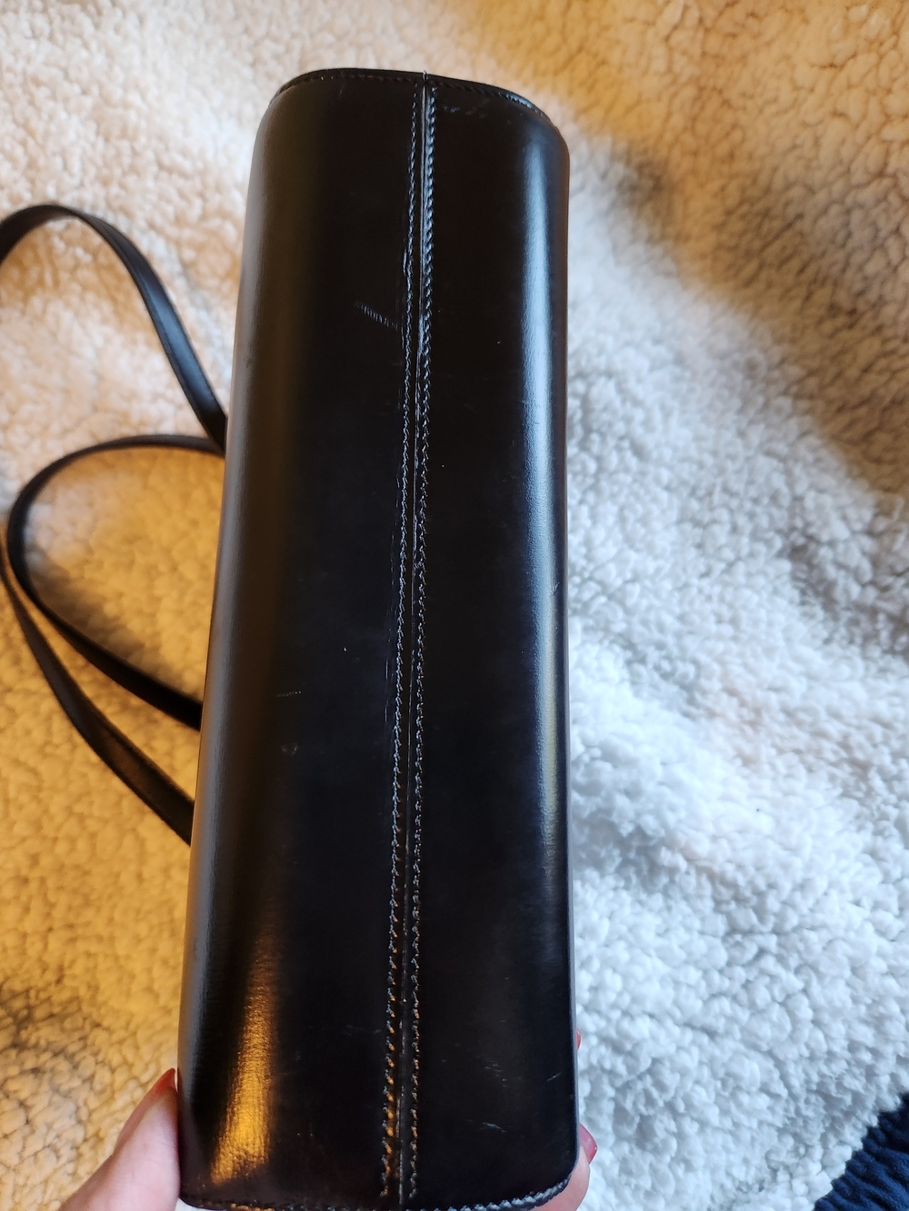 Dior Classic Black Leather Shoulder Bag - Picture 9 of 16